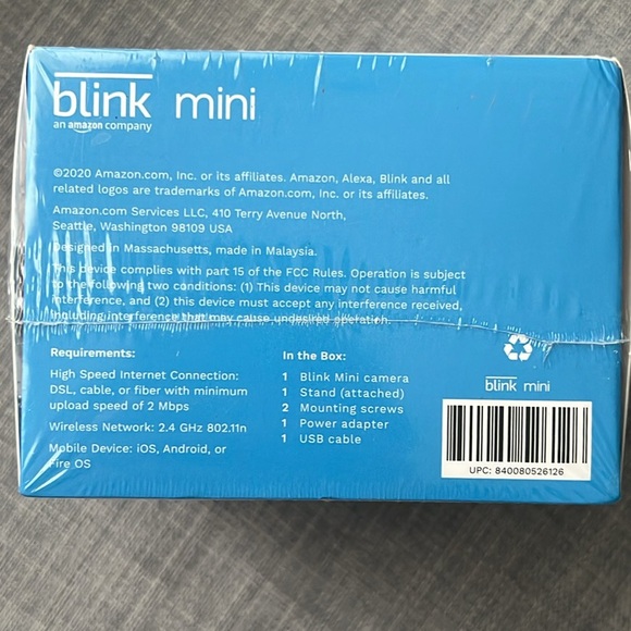 Blink Mini Smart Security Camera - Picture 5 of 5